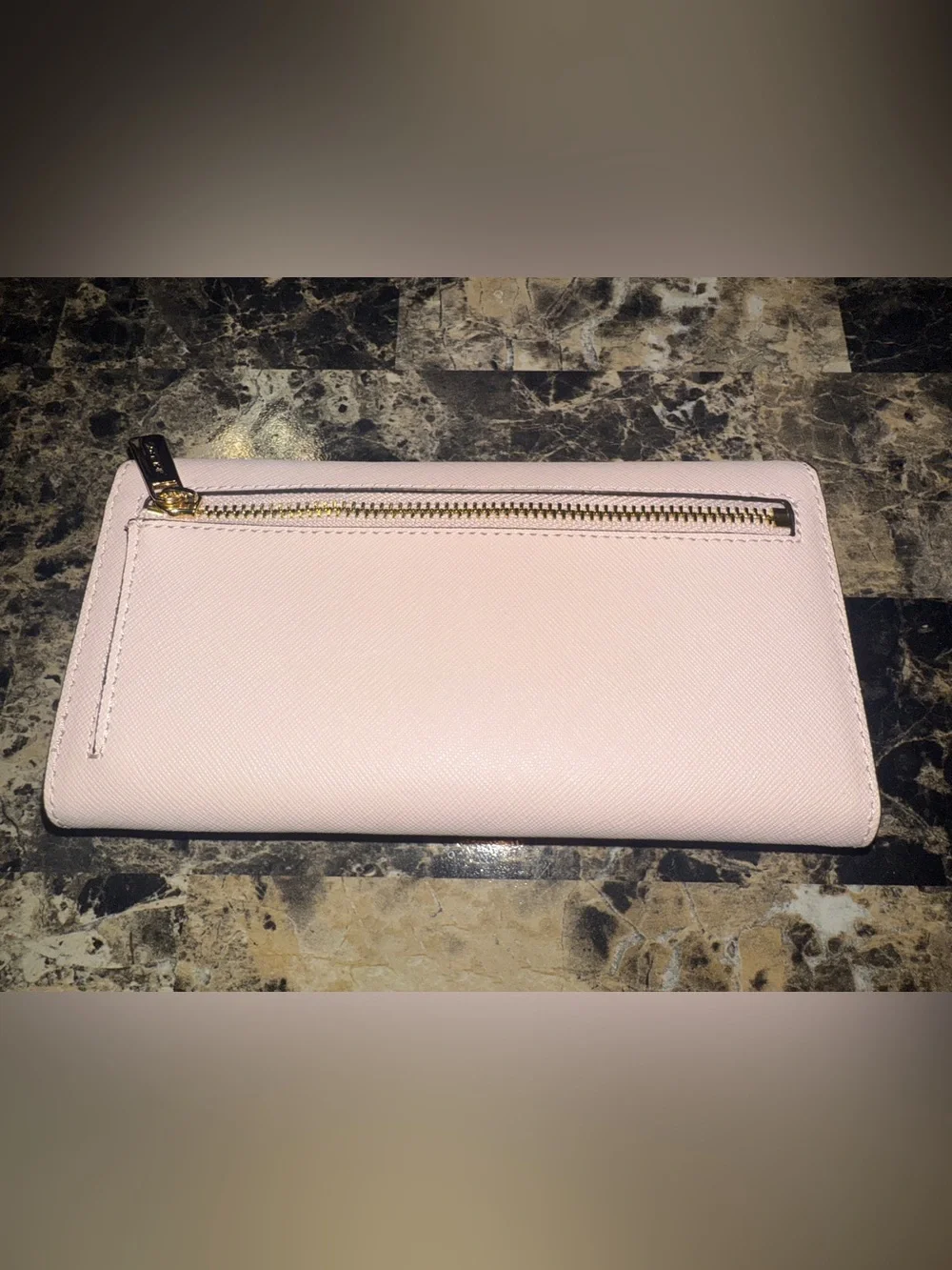 ✨ NWOT Michael Kors Jet Set Travel Large Trifold Leather Wallet Blush Pink ✨